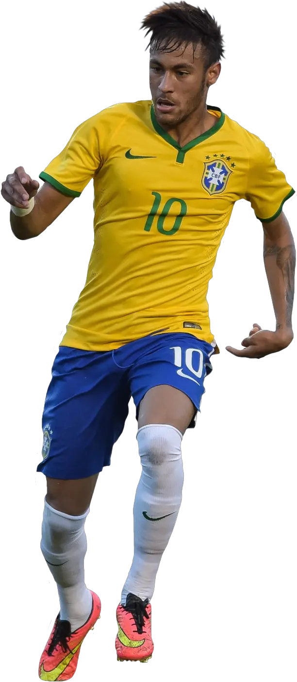 Download Neymar Png 2014 Neymar Standing Png Full Size Neymar Brasil Png Neymar Png