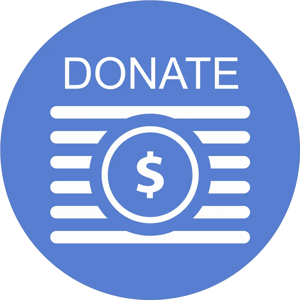 Election Donate Outline Icon Circle Blue Iconset Donation Icon Png Donation Png