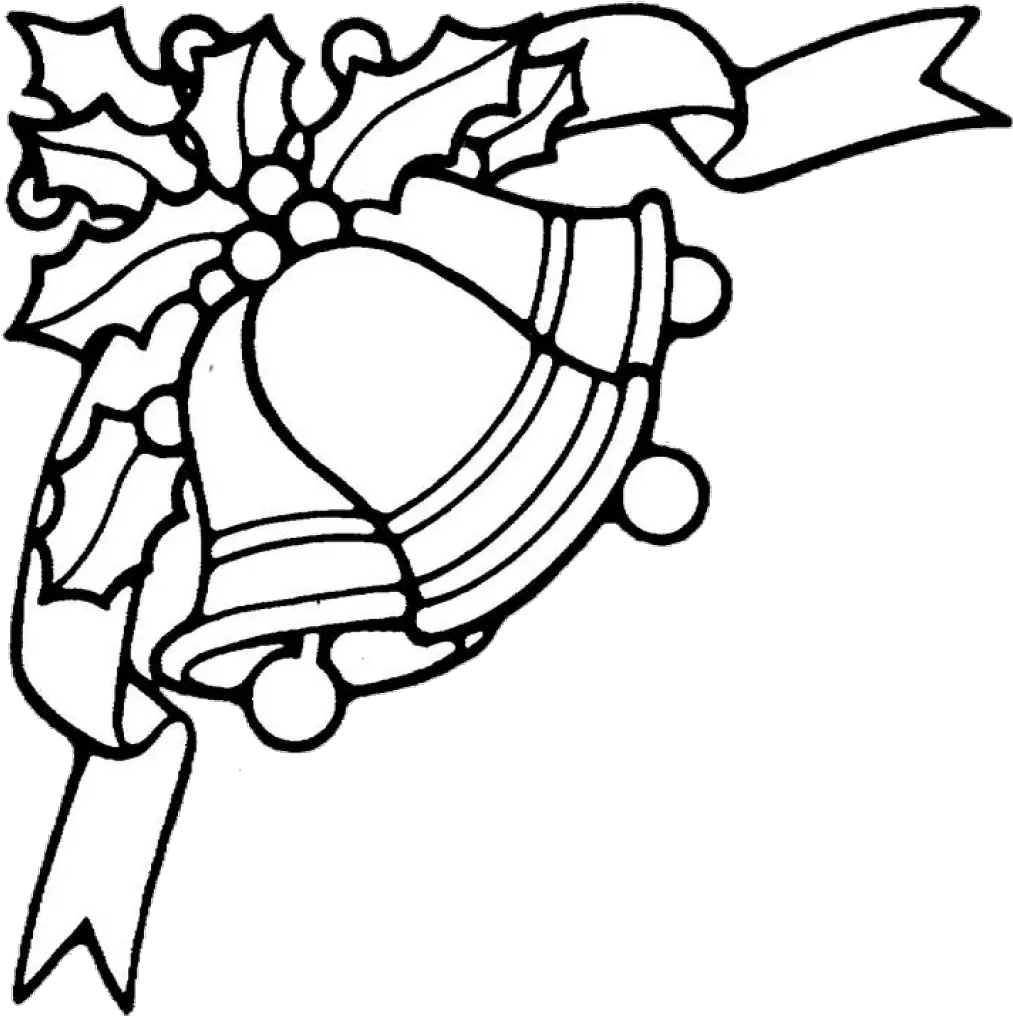 Printable Christmas Ornament Patterns Christmas Bells Christmas Bells Line Drawing Png Christmas Bells Transparent png