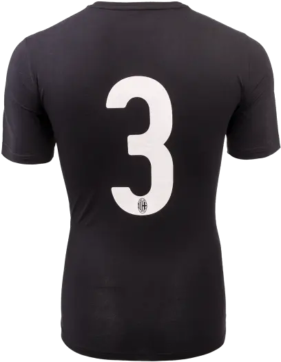 Milan Supporter T Shirt Number 3 Acmilanstoreasiacom Active Shirt Png Number 3 Png