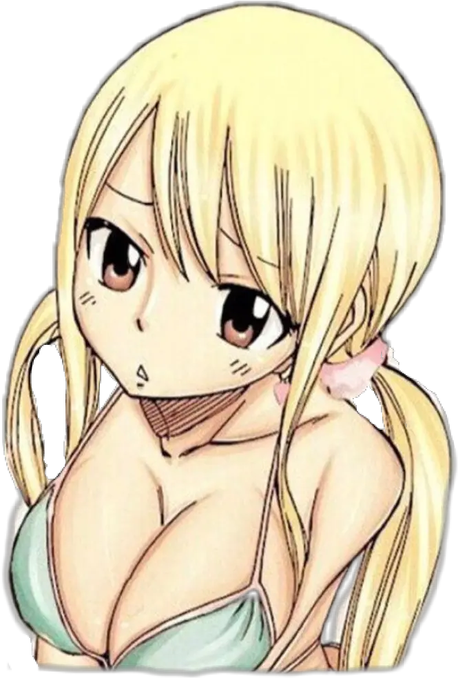 Lucyheartfilia Fairytail Hiromashima Cartoon Png Lucy Heartfilia Transparent