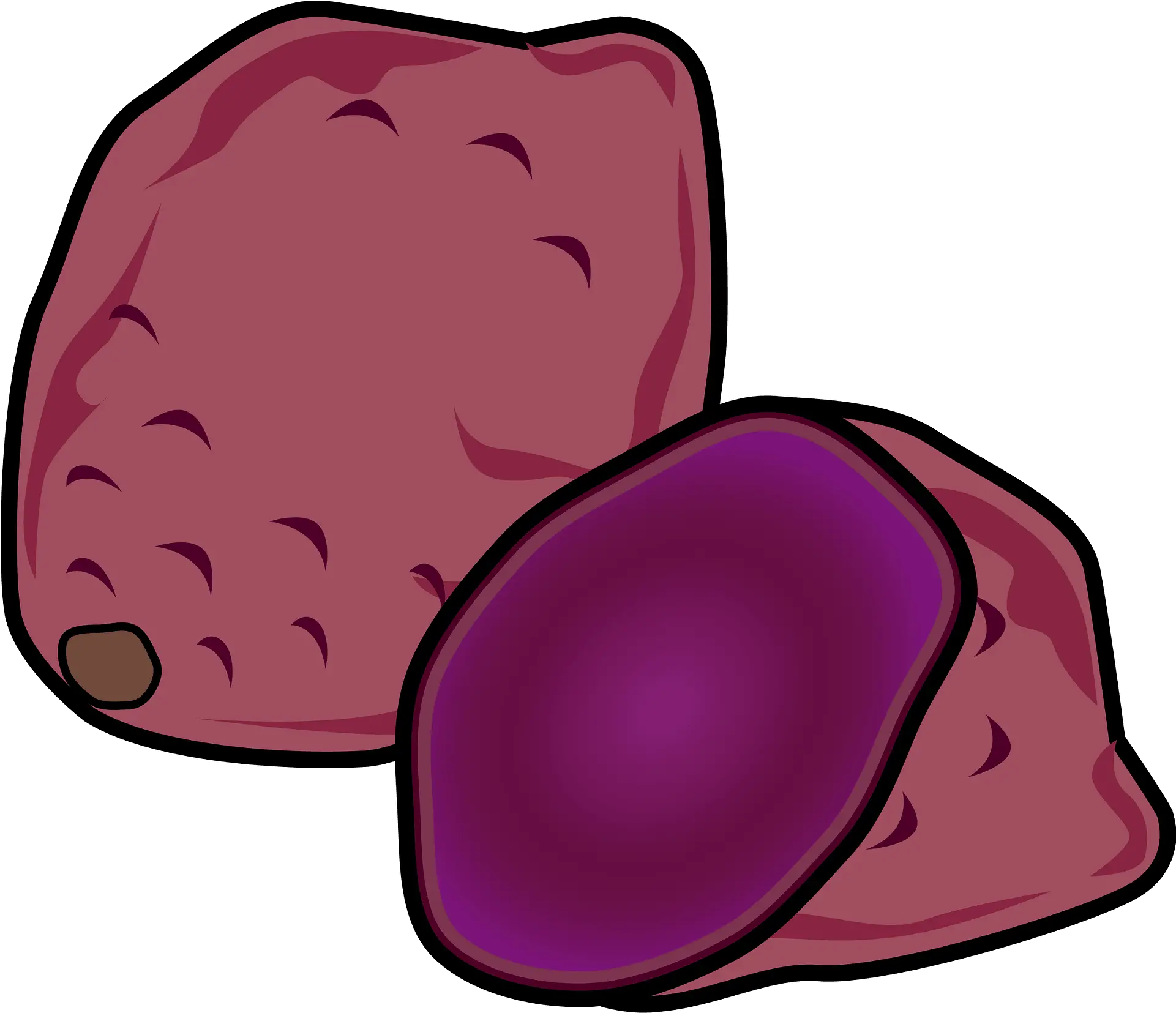 Purple Yam Clipart Purple Yam Clipart Png Yam Png