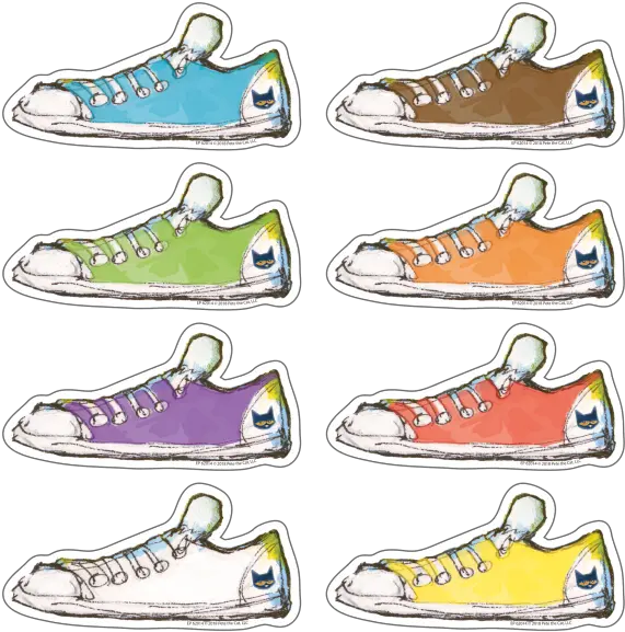 Magnetic Accents Groovy Shoes Pete The Cat Pete The Cat And Shoes Png Pete The Cat Png