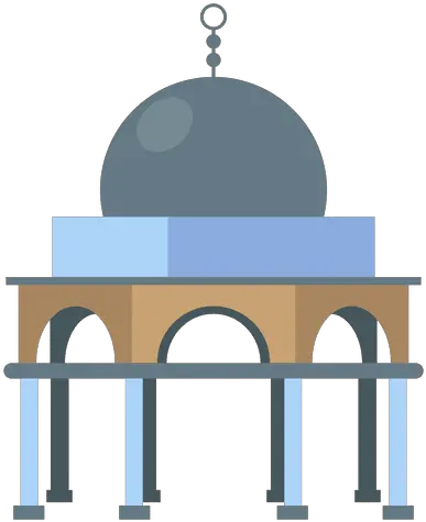 Dome Of The Rock Entrance Transparent Png U0026 Svg Vector File Holy Places The Rock Png