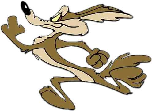 Wile E Wile E Coyote Transparent Png Running Transparent