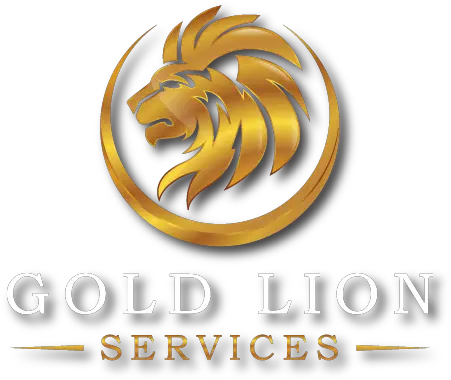 Gold Lion Services U2013 Loyalty Meets Cleanliness Png Logo