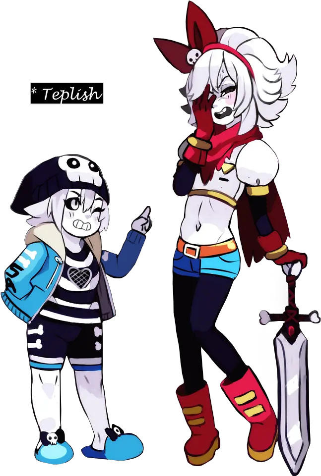 Undertale Sans X Papyrus Cool Sans And Papyrus Png Papyrus Png