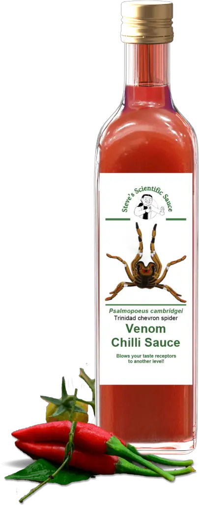 A New Crazy Spider Venom Hot Sauce Png Tarantula Png