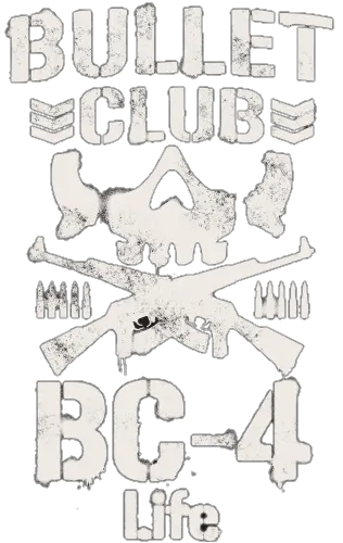 Download Bullet Club Bc 4 Life Logo Png Poster Bullet Club Logo Png