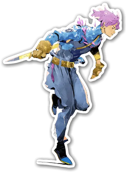 Future Trunks Redesign Future Trunks Redesign Png Future Trunks Png