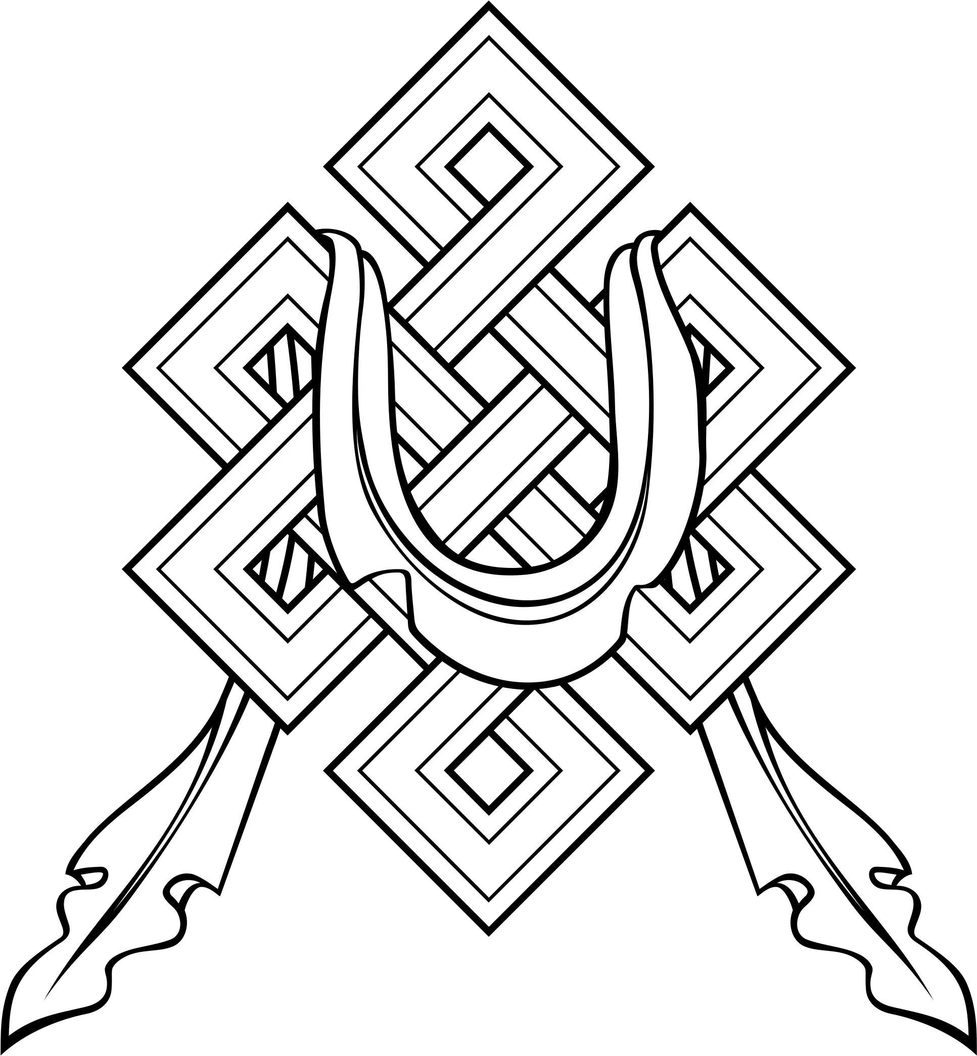Filefaith Buddhism Endless Knot V2svg Wikimedia Commons Endless Knot Buddhism Vector Png Buddhists Icon