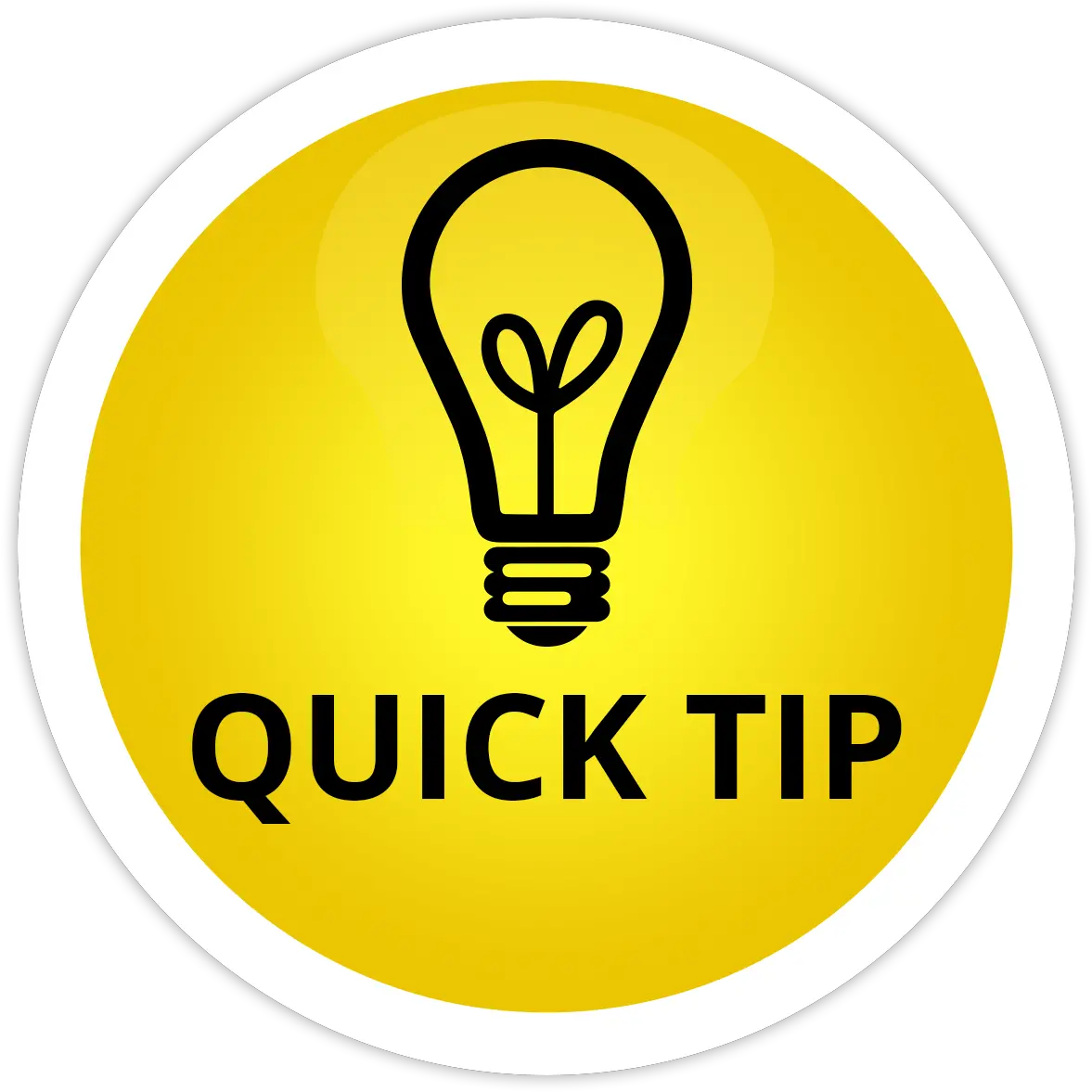 Quick Tip Transparent Cartoon Transparent Background Tip Clipart Png Tip Icon Free