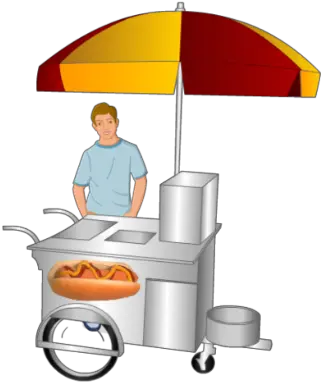 Hotdog Cart Hot Dog Stands Png Transparent Hot Dog