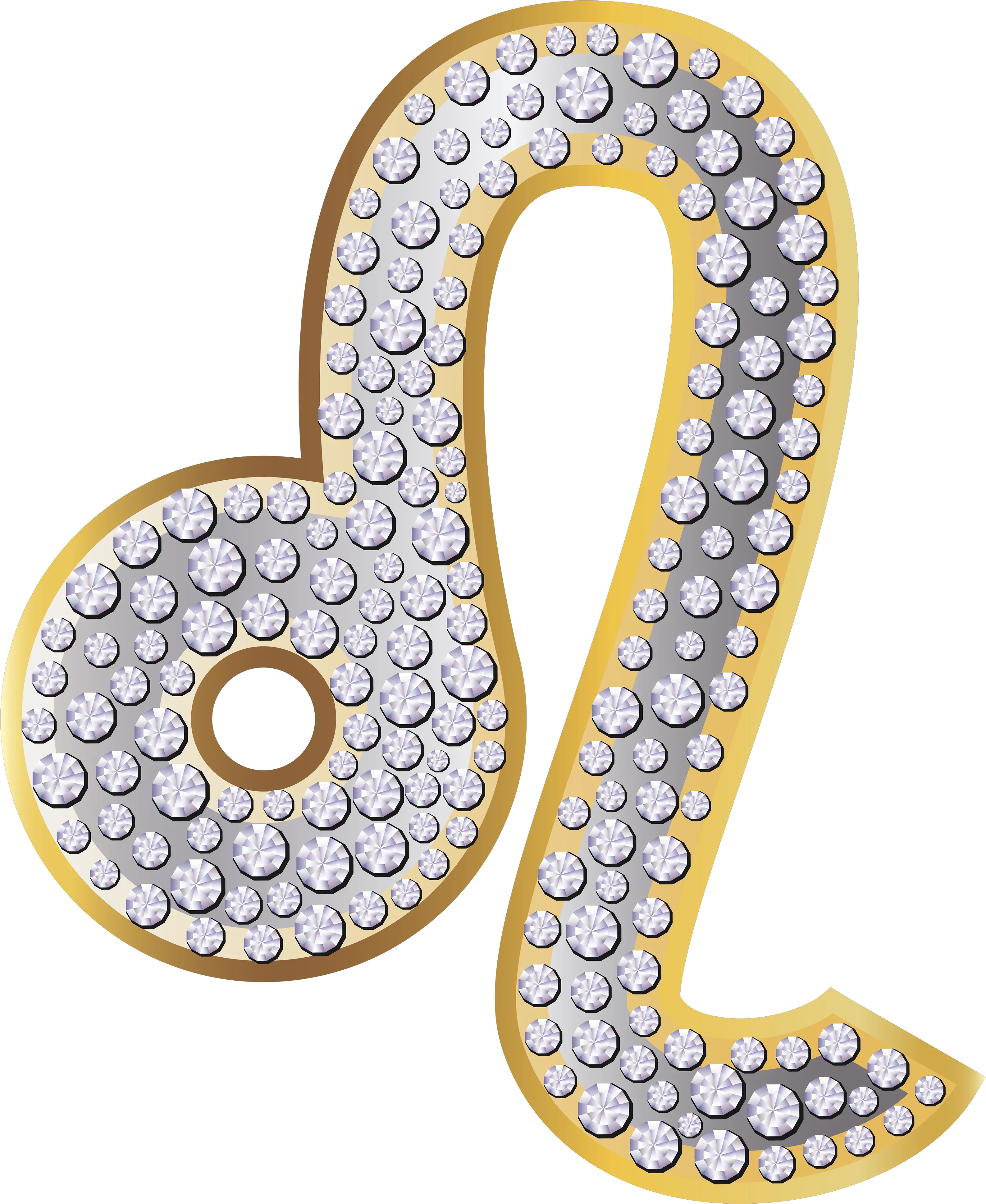 Library Of Money Bling Picture Leo Zodiac Sign Png Bling Png