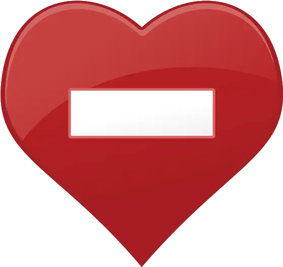 Free Heart Icon No Entry 1187353 Png With Transparent Background No Entry Sign On A Heart Equal Icon Png