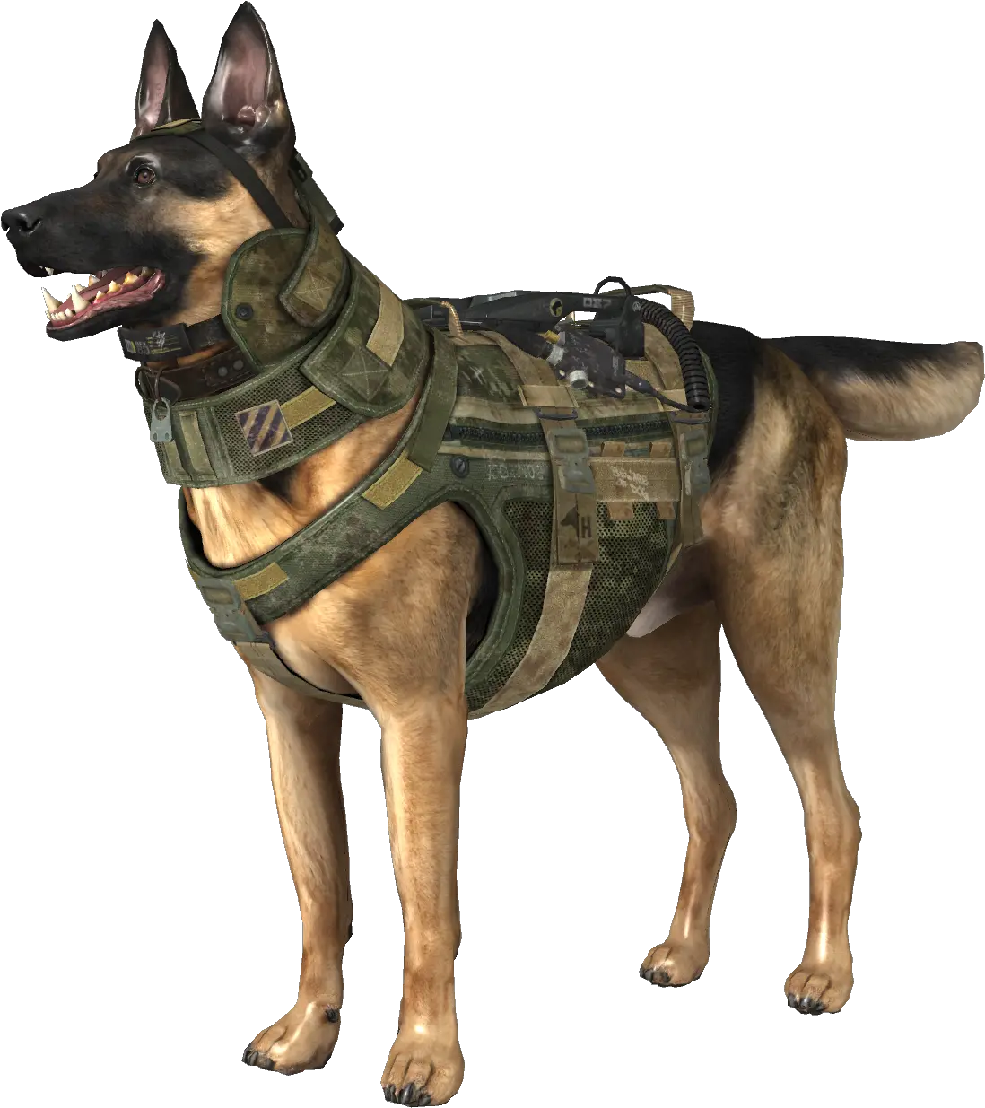 German Shepherd Police Dog Riley Call Of Duty Ghost Png Dogs Png