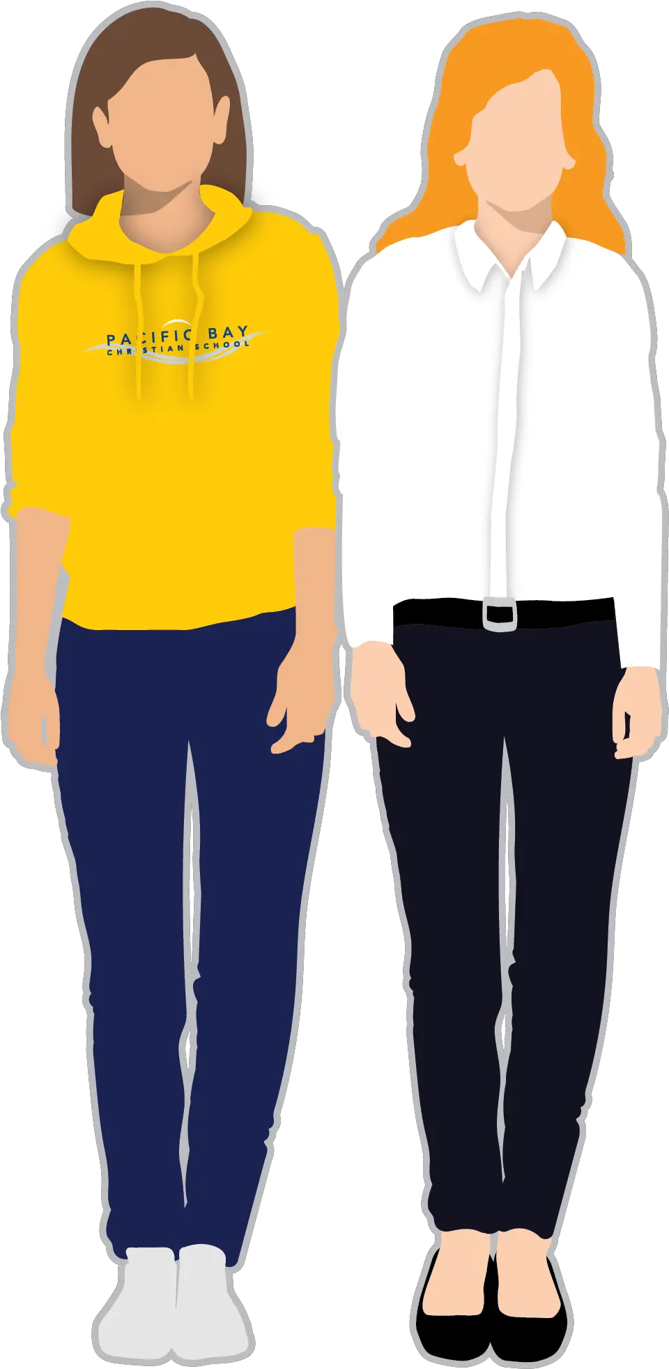 High School Dress Code Standing Png Bay Icon Denim