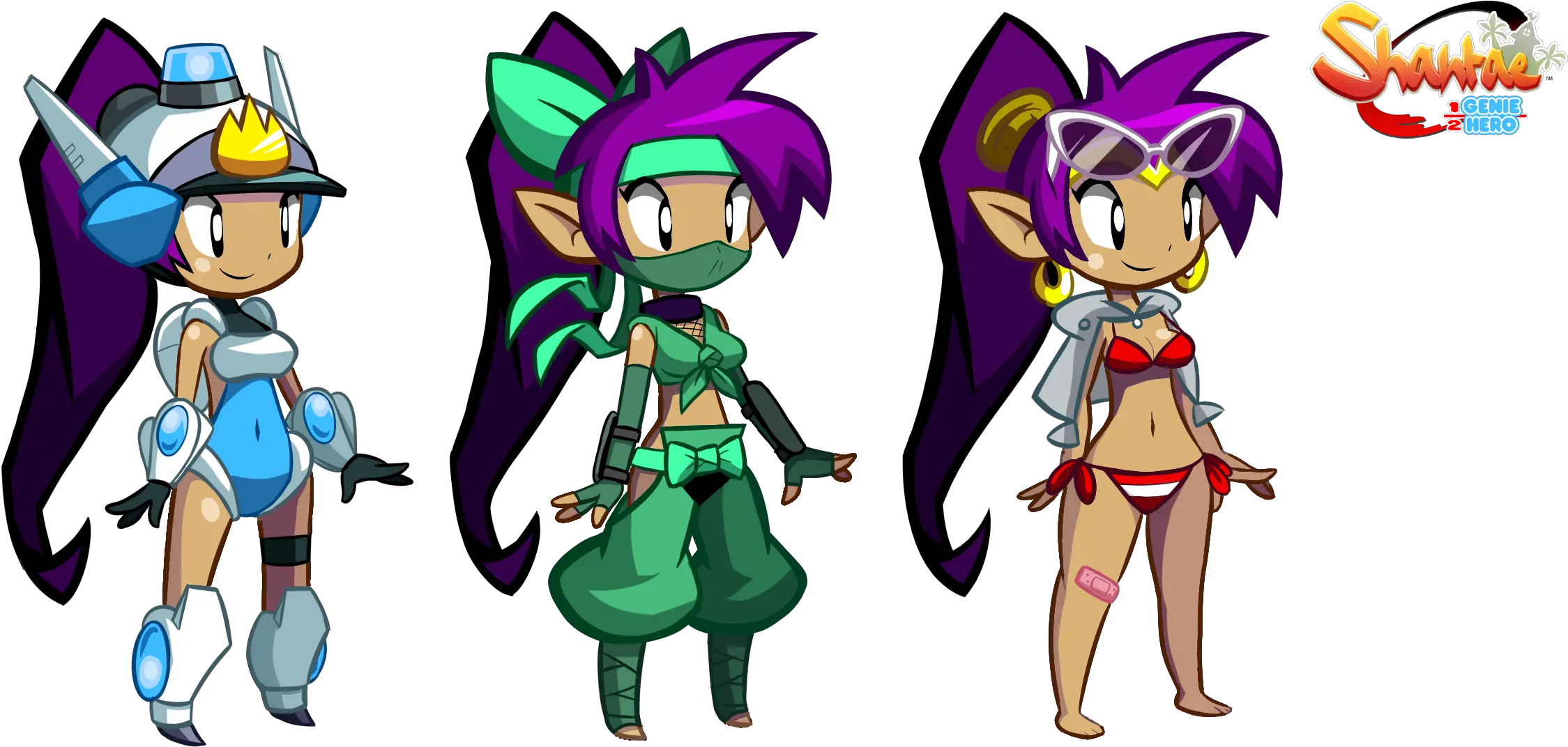 Download Shantae Costume Pack Png Shantae Png