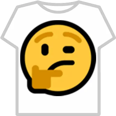 Emoji Thinking Face Roblox Dino T Shirt Roblox Png Thinking Face Emoji Png