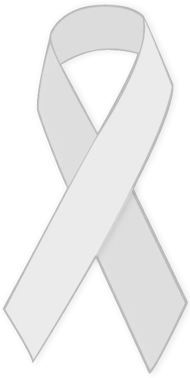 Download Lung Cancer Ribbon Png Invisible Disability Awareness Ribbon Lung Png