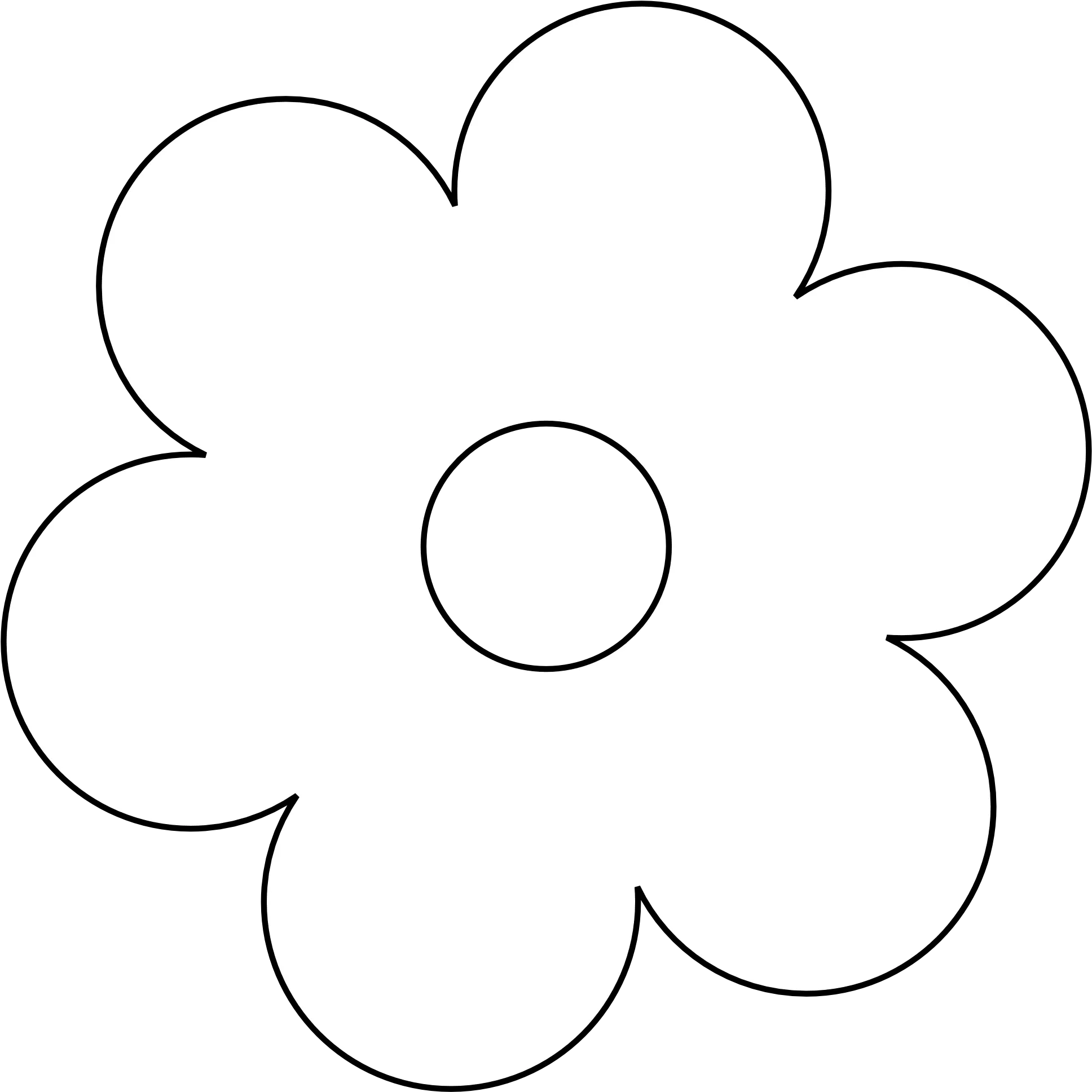 Download Hd Flower Black And White Clip Art Flowers Clipart Flower Clip Art Pattern Black And White Png Flowers Clipart Png png
