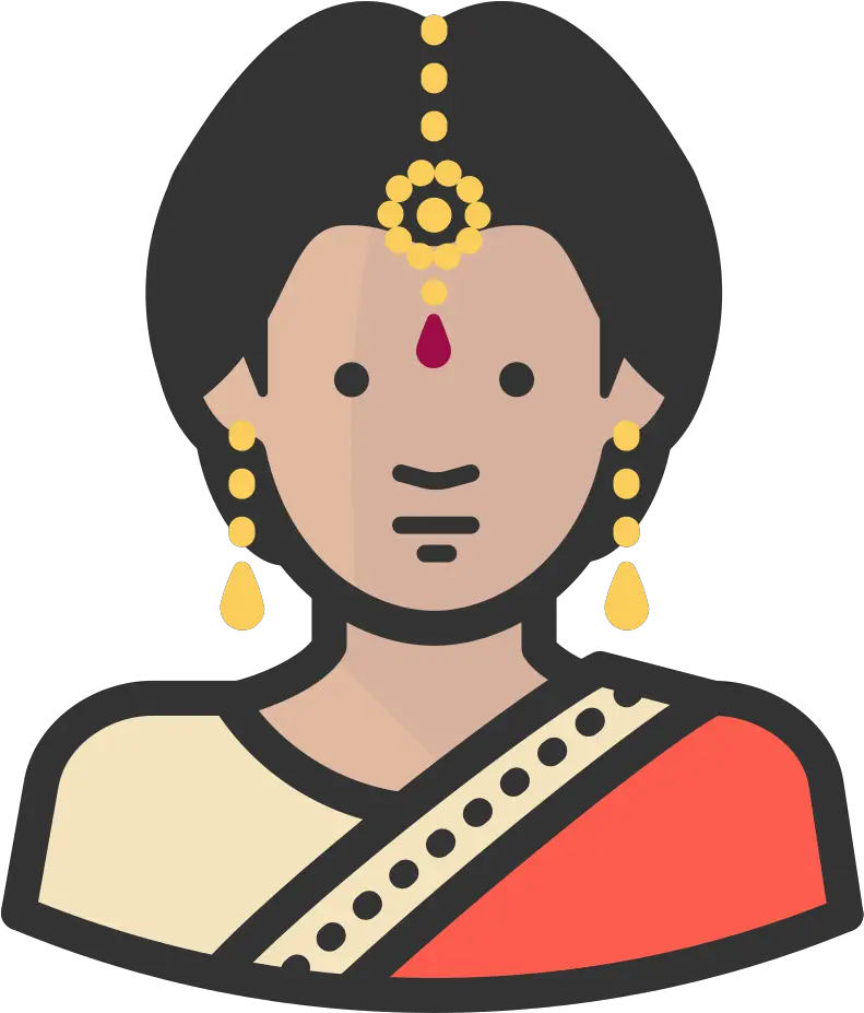 Indian Woman Icon Free Avatars Iconset Diversity Indian Woman Icon Png Woman Png png