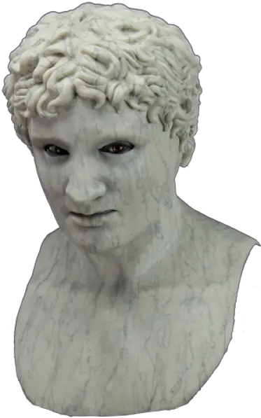 Download Hd Vaporwave Statue Head Png Transparent Vaporwave Statue Png Greek Statue Png