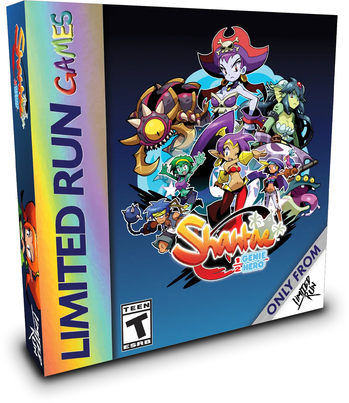 Genie Hero Retro Box Limited Run Games Shantae Gbc Png Shantae Png