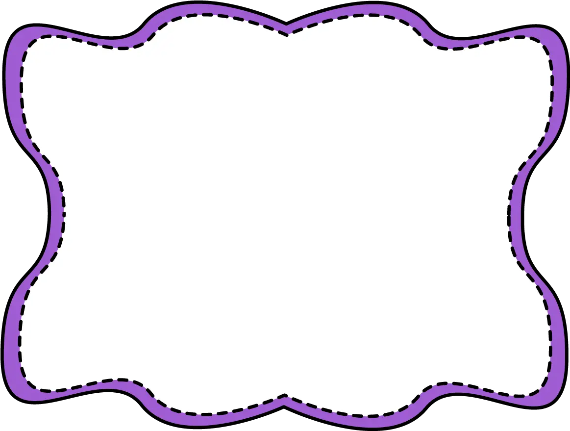 Picture Frame Clipart Purple And Black Frames Png Oval Frame Png