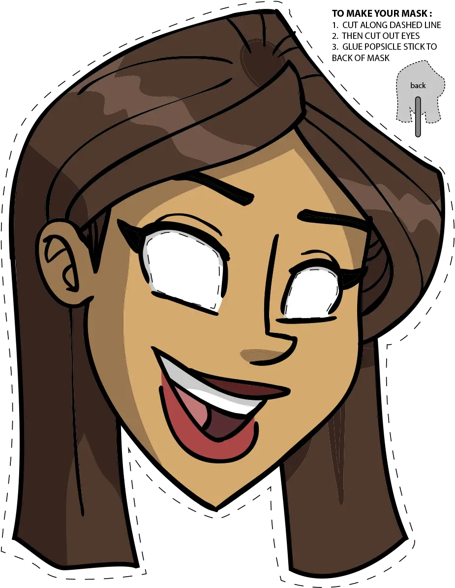 Download Paige Turner Mask Istation Online Store Cartoon Png Paige Png