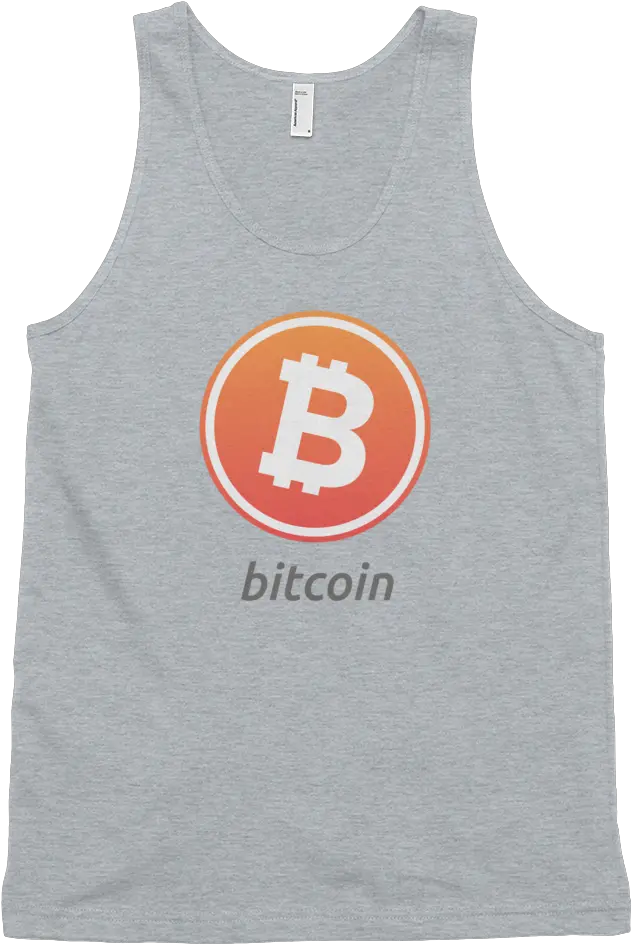 Bitcoin Logo Tank Top Unisex Bitcoin Png Bit Coin Logo