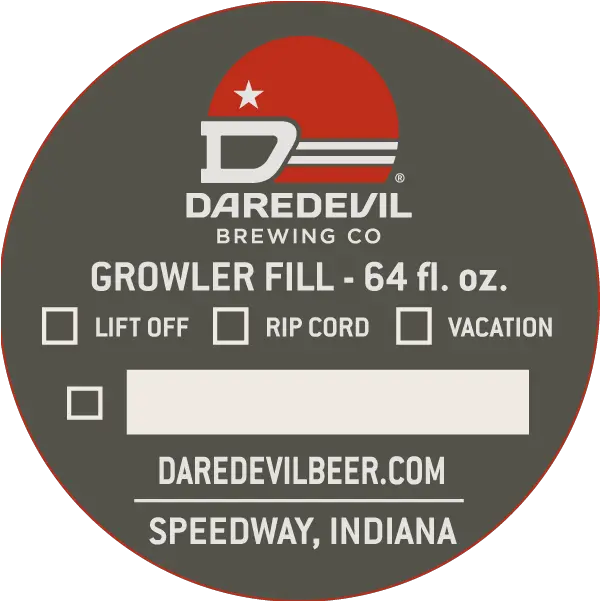 Daredevil Brewing Co Label Png Daredevil Transparent