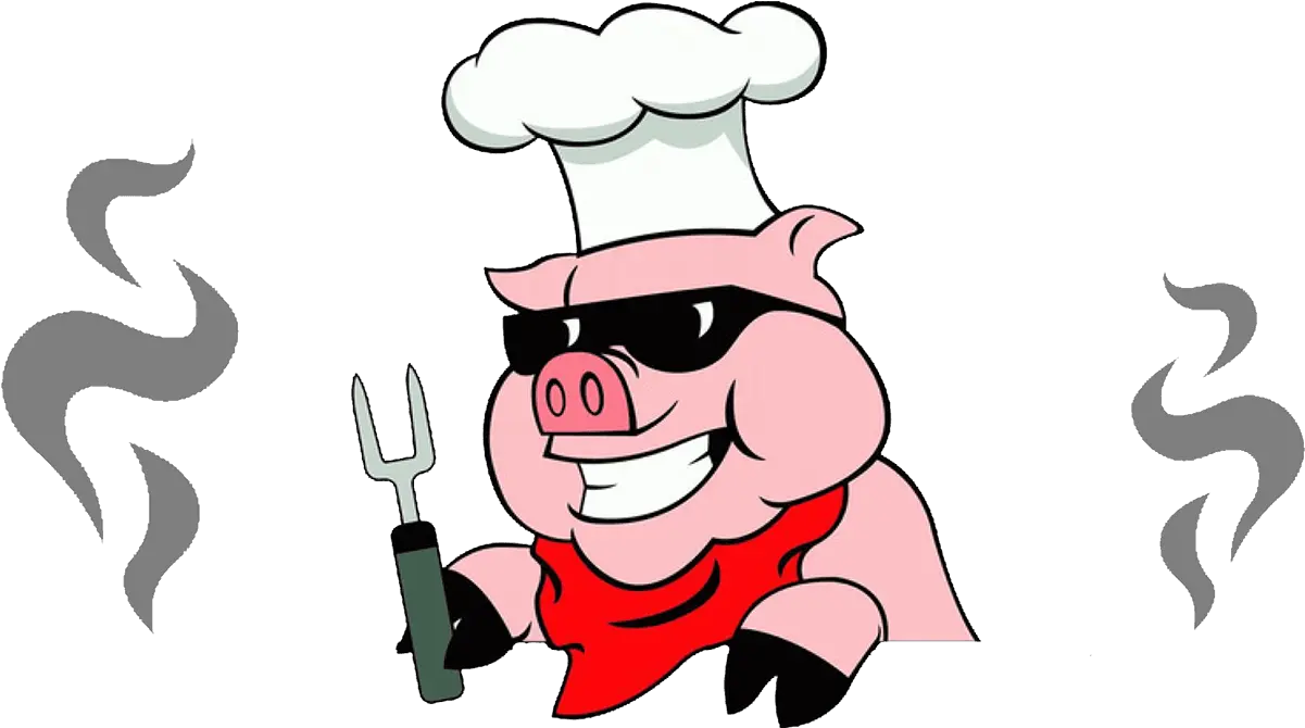 Boston Butt Fundraiser Winstonsalem Rescue Mission Pig With Chef Hat Png Butt Png