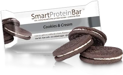 Smart Diet Solutions Protein Bar Cookies And Cream Box Sandwich Cookies Png Cookies And Cream Png