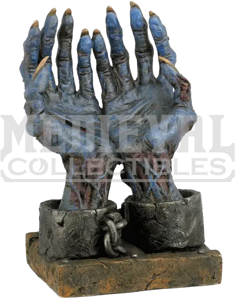 Hd Chained Zombie Hands Figurine Portable Network Graphics Png Zombie Hands Png