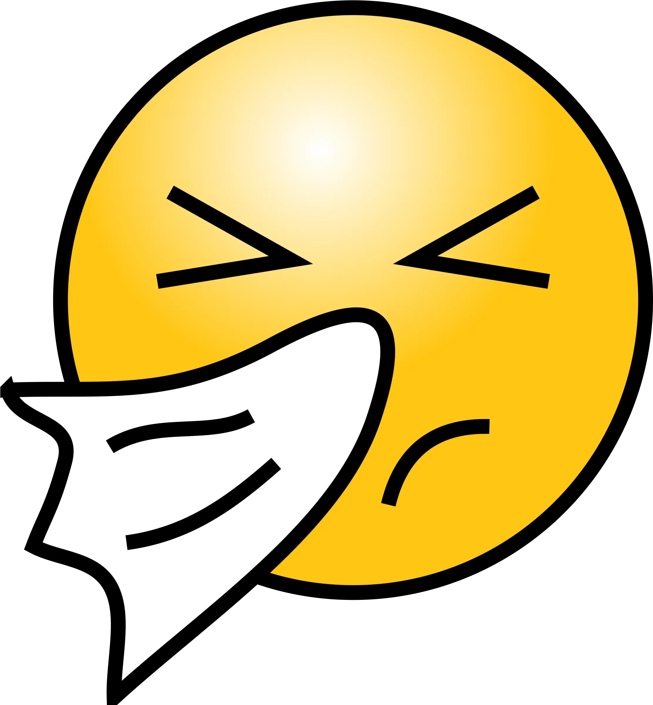 Emoji Clipart Sick Picture Sneezing Clipart Png Sick Emoji Png