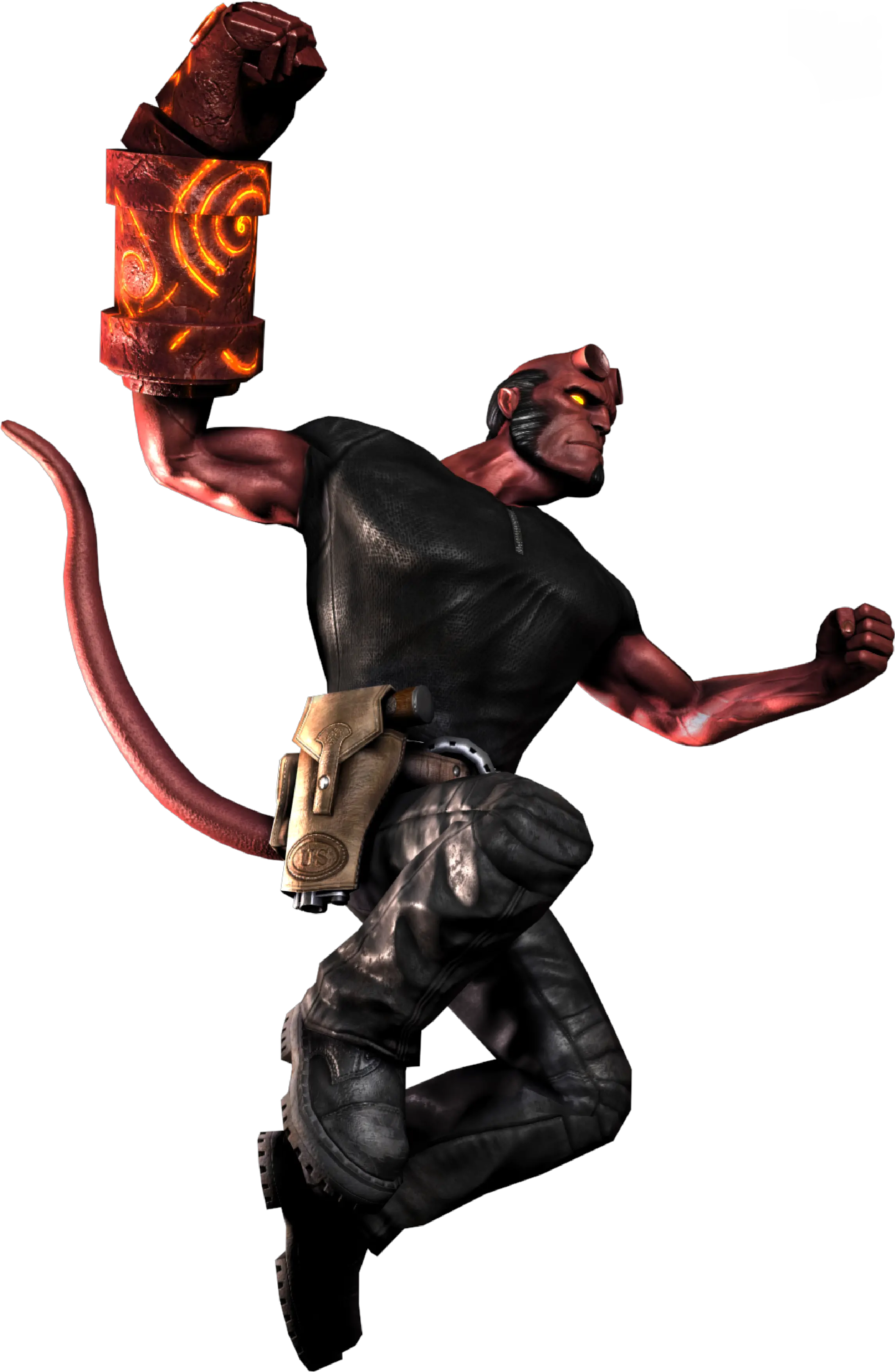 Hellboy Animated Cartoon Hellboy The Science Of Evil Hellboy Png Hellboy Png