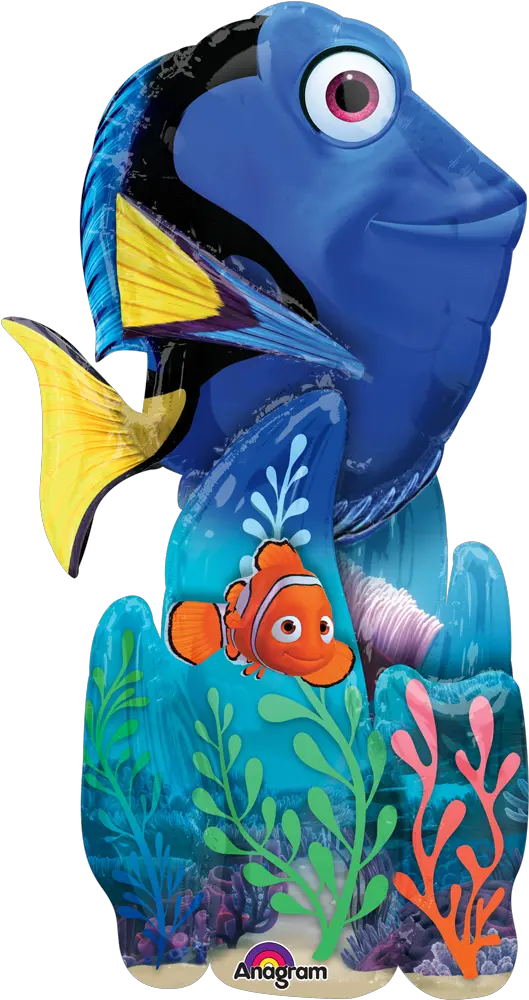 Download Finding Dory Dory Balloon Full Size Png Image Nemo Dory Png
