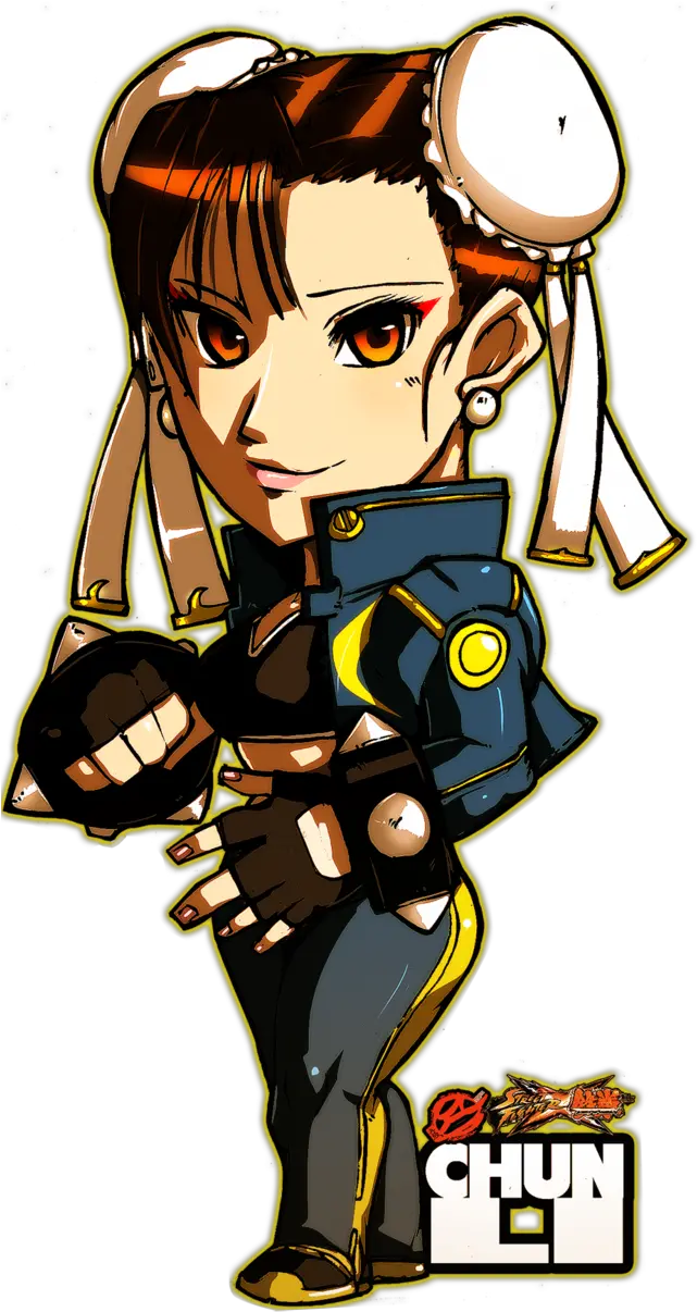 Chibi Chun Li By Rukunetsu Chun Lee Chibi Png 659x1212 Chun Li Png