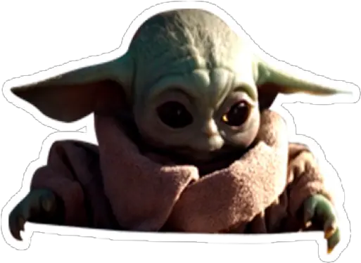 Sticker Maker Baby Yoda Evil Baby Yoda Png Yoda Icon