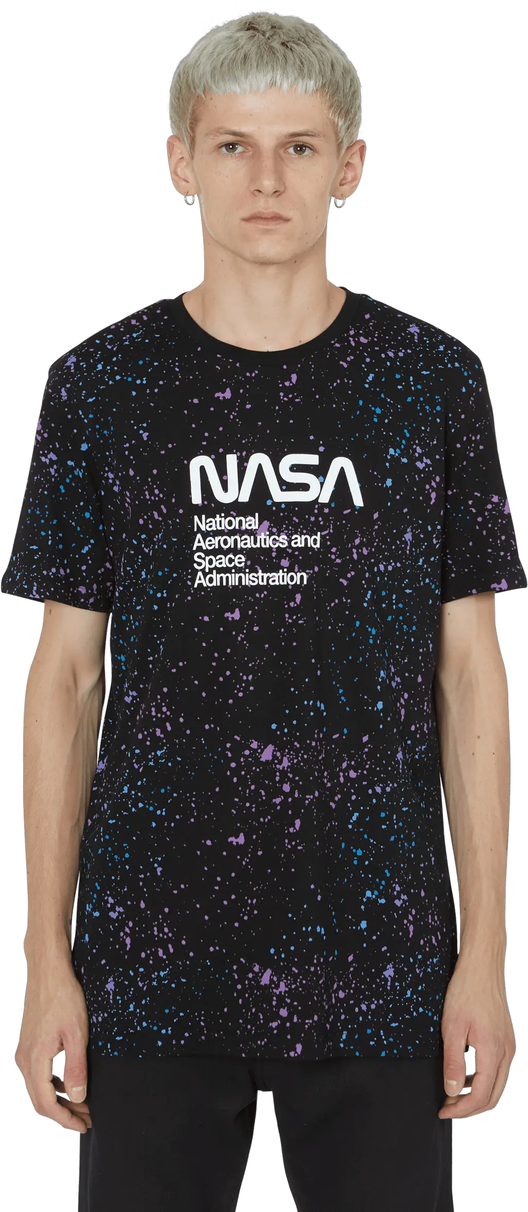 Puma X Nasa Space Agency S Shortsleeve Tshirts For Burberry T Shirt Png Nasa Png