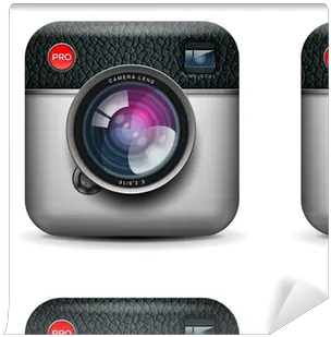 Vintage Photo Camera Icon Vector Eps10 Illustration Png Lens