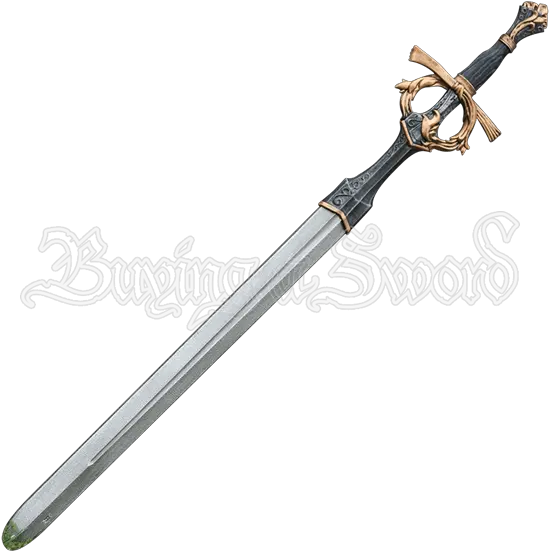 Highborn Larp Sword Gold 113 Cm Mci3689 By Medieval Png Dragon Scimitar Icon