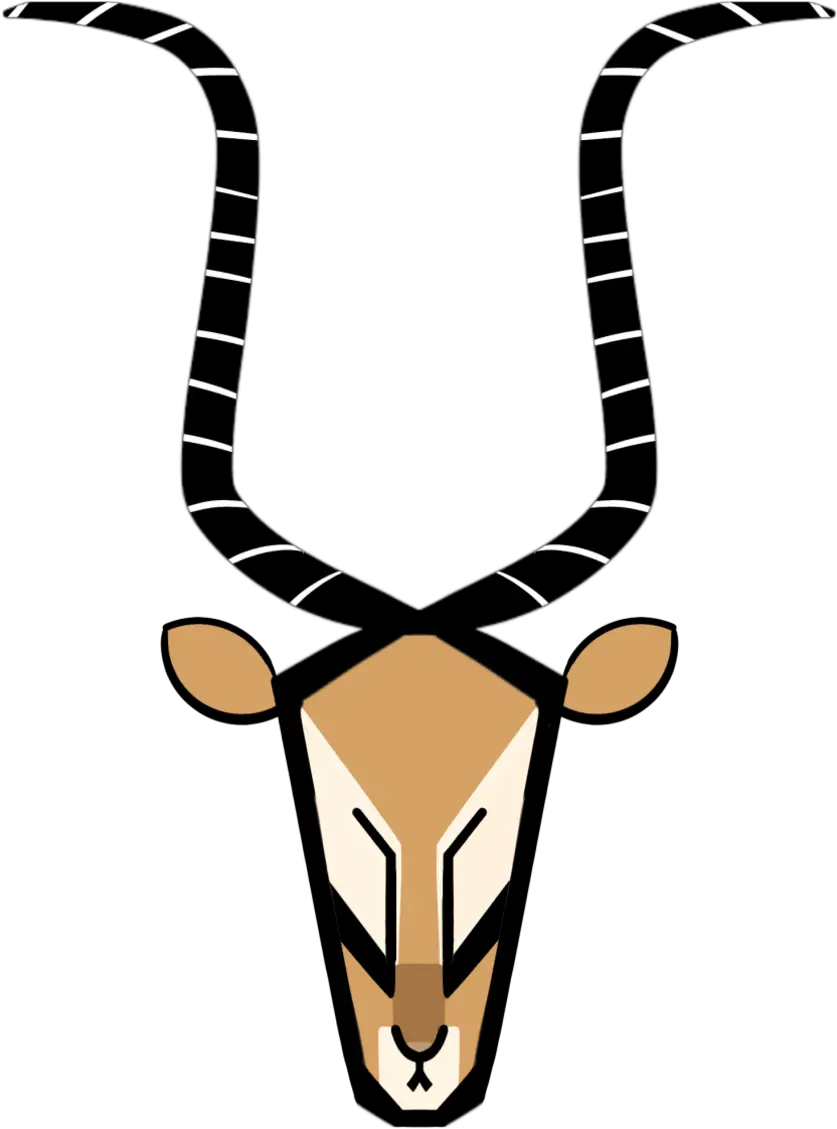 Gazelle Logo Designs Themes Templates Language Png Cute Safari Logo