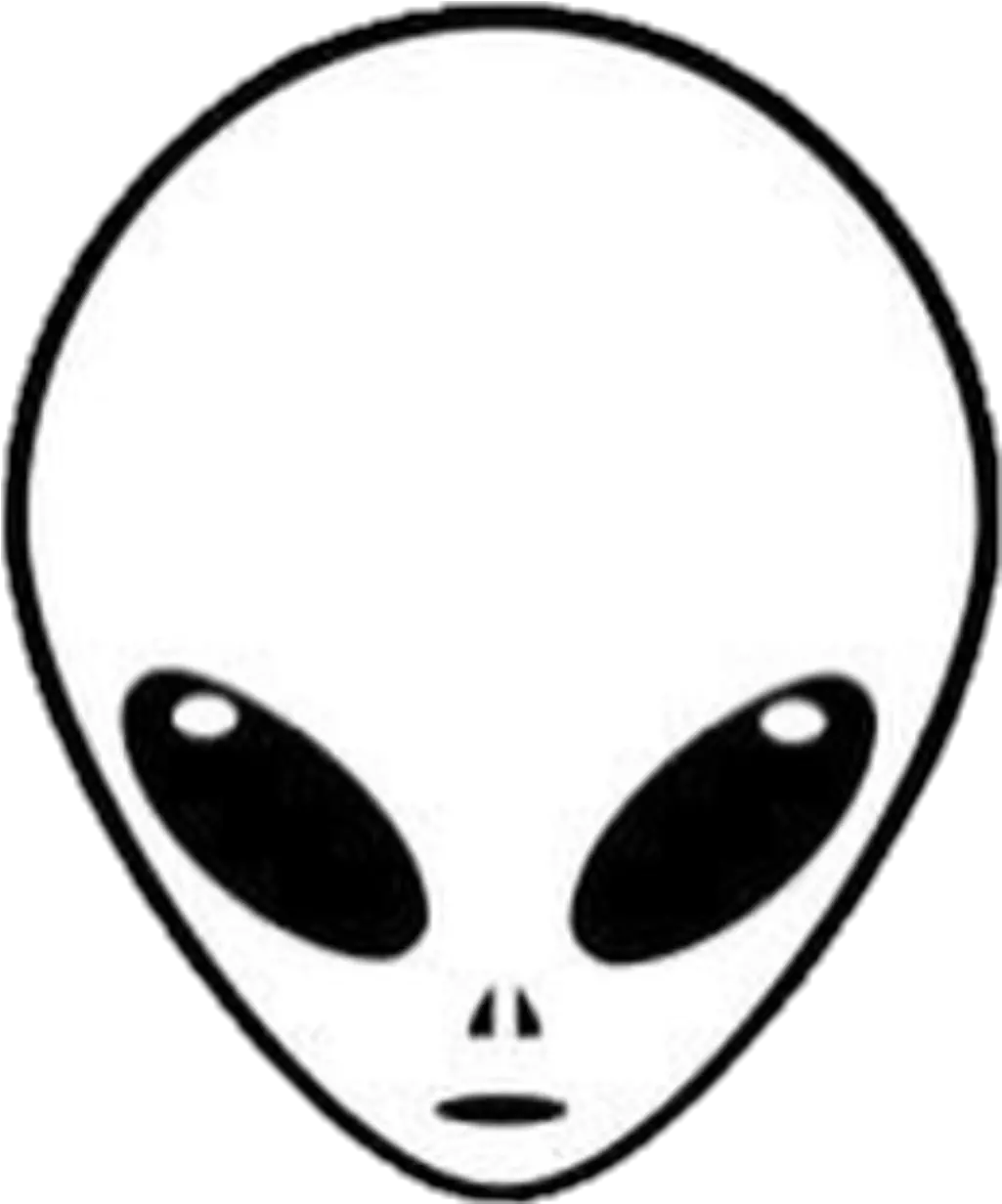 Alien Sticker Easy To Draw Alien Head Clipart Full Size Alien Head Drawing Easy Png Xenomorph Transparent