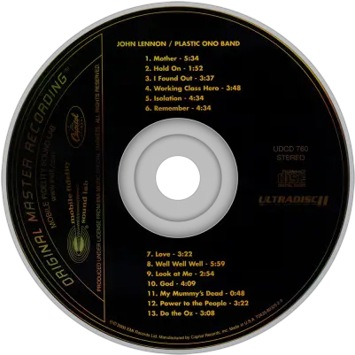 John Lennon Music Fanart Fanarttv Compact Disc Png John Lennon Icon 2015