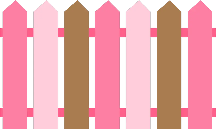 Fazendinha Png Pink Fence Clipart Fence Png
