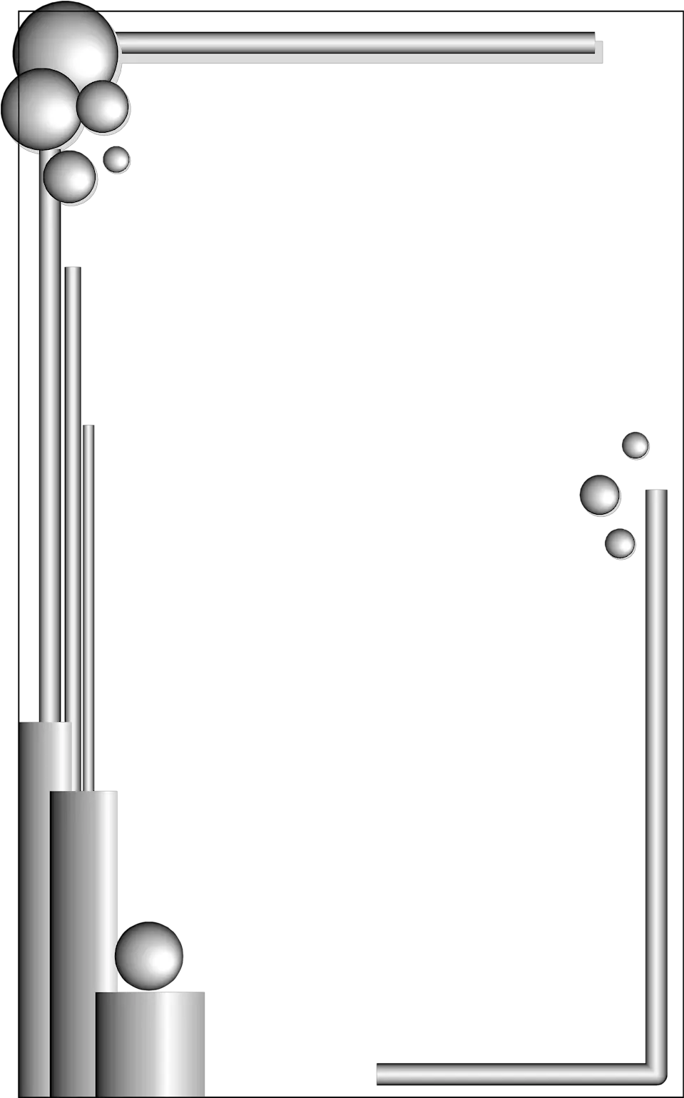 Library Of Clipart Free Stock Modern Border Png Files Black And White Simple Border Design Border Vector Png png