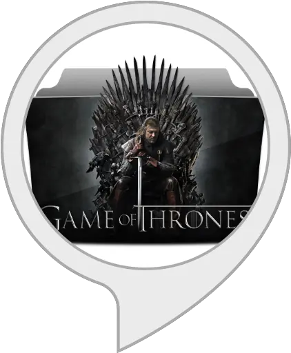Amazoncom Game Of Thrones Facts Alexa Skills Game Of Thrones Icon Png Throne Icon