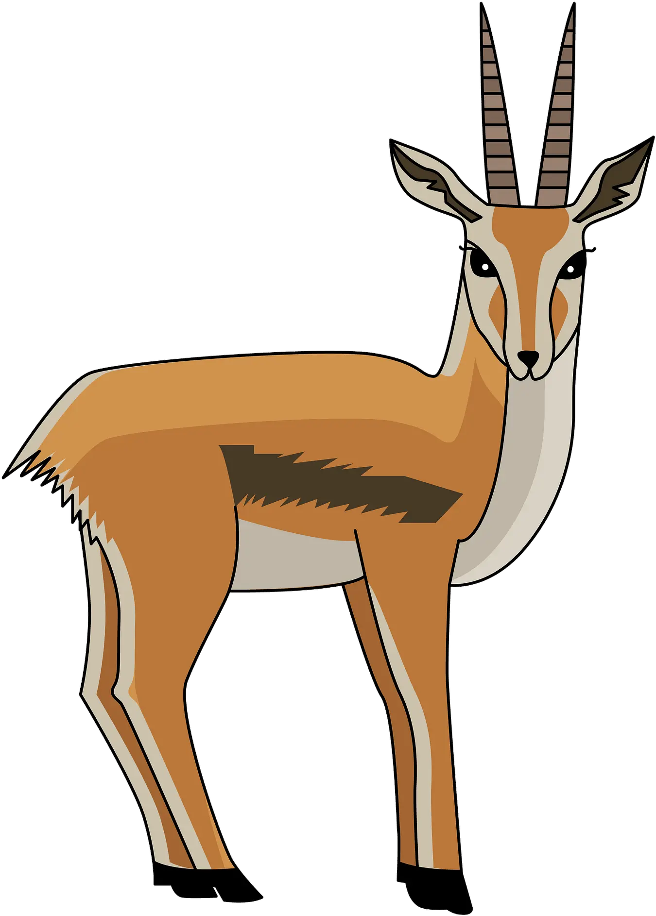 Gazelle Clipart Free Download Transparent Png Creazilla Gazelle Clipart Antelope Png